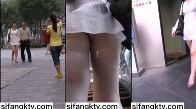 商业街一路跟踪抄底多位极品高跟美少妇各种极品骚内让人目不暇接 (5)